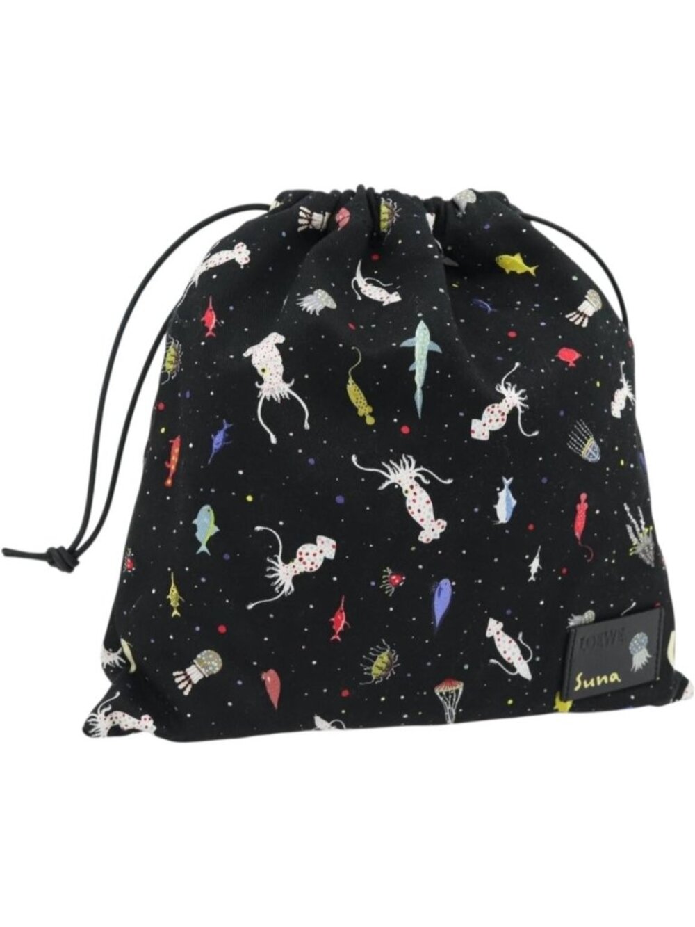 LOEWE Purse Pouch Canvas Black